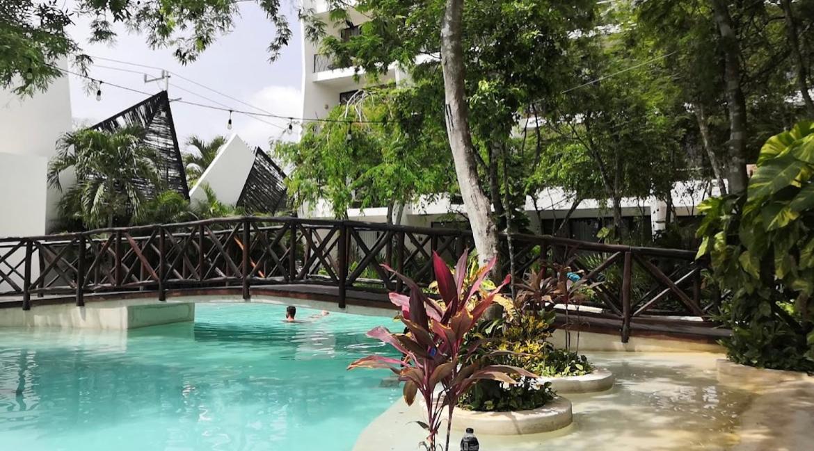 تولوم Condo Jungle Apartment & Private Patio المظهر الخارجي الصورة