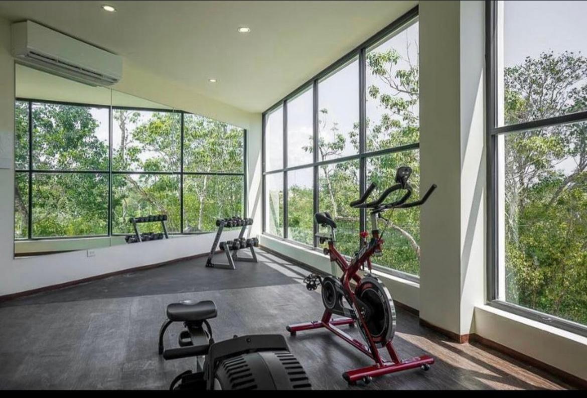تولوم Condo Jungle Apartment & Private Patio المظهر الخارجي الصورة