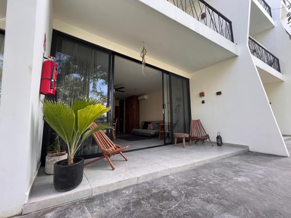 تولوم Condo Jungle Apartment & Private Patio المظهر الخارجي الصورة
